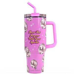 Simply Southern Pink Tumbler with Straw